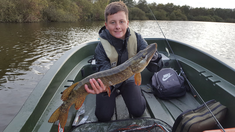 Another lure caught pike for Liam Shepherd. Photo