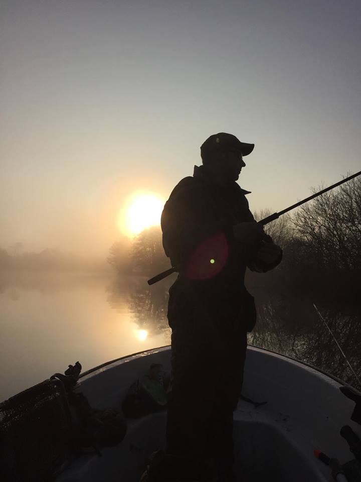 Early morning pike fishing. Photo