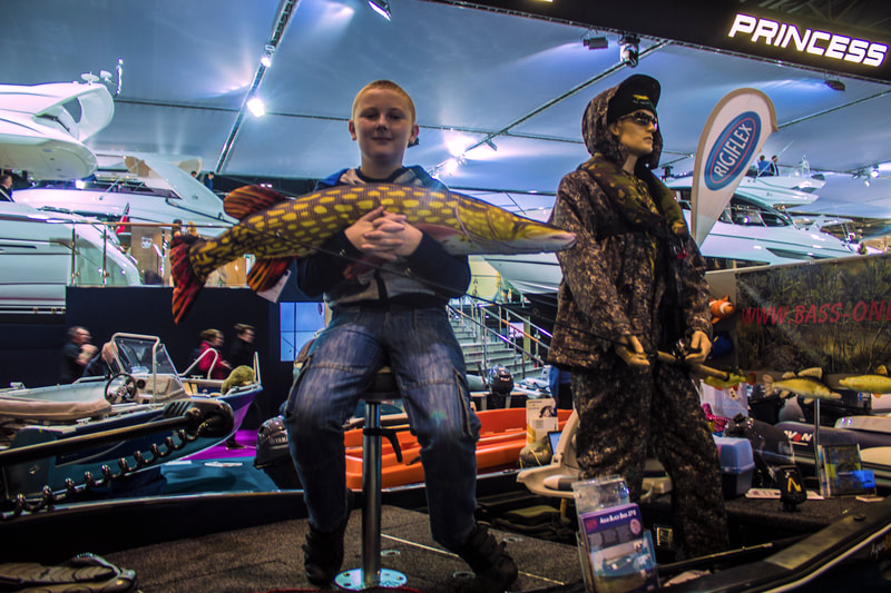 Bass-online at the London Boat Show. Photo