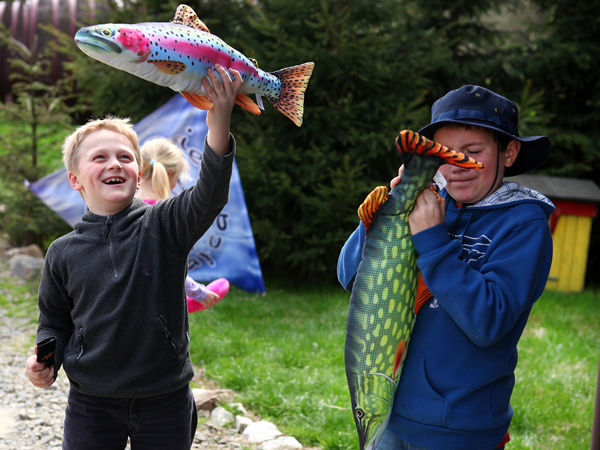 Trout pillow sales