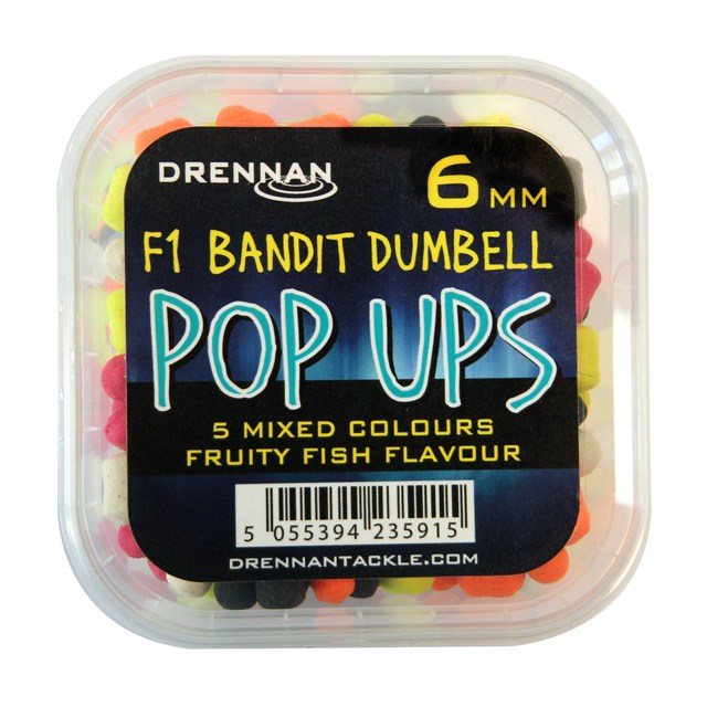 Method Boilies Bandit Dumbells Pop Ups F1 Bandit Dumbells Drennan