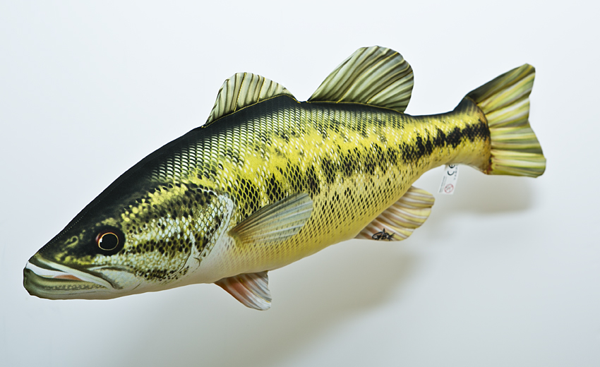 Largemouth bass pillow cheap